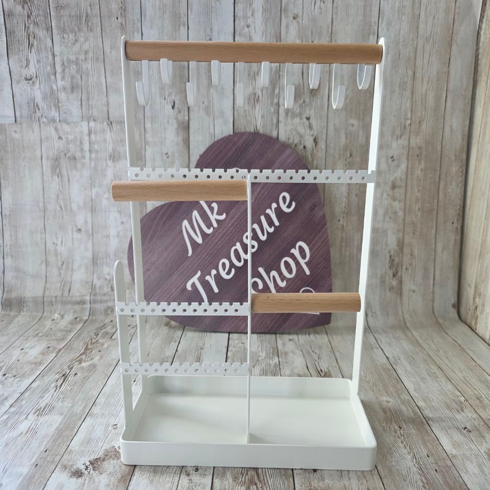 White Jewelry Organizer